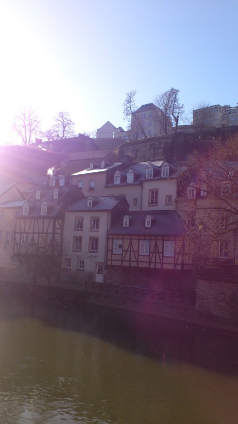 Grund Luxembourg Alzette river