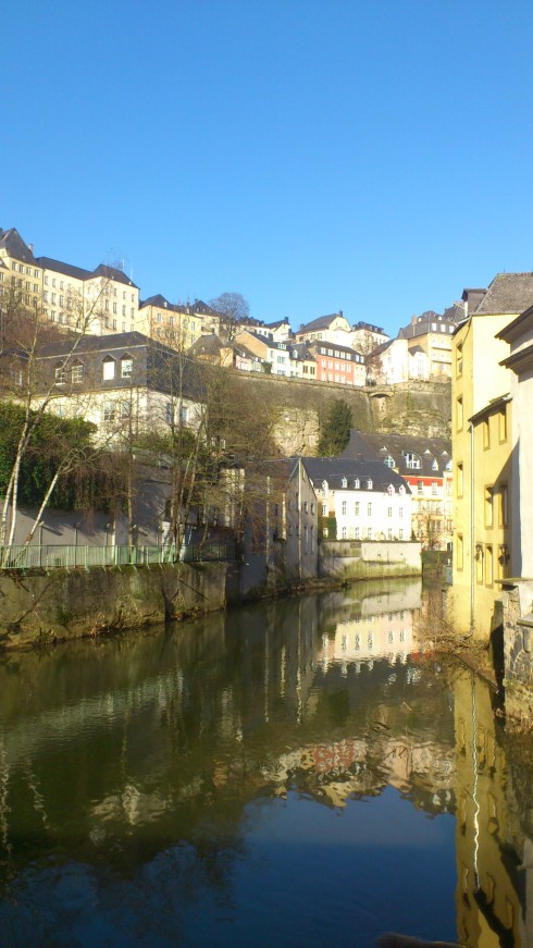Grund Luxembourg Alzette river